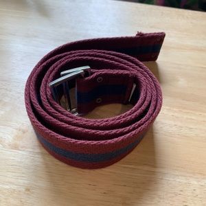 Structure Striped Vintage 48” Belt